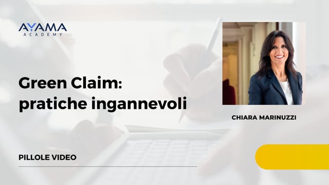 Green Claim: pratiche ingannevoli