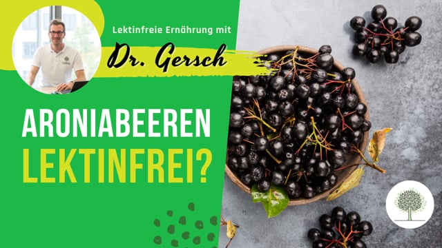 Sind getrocknete Aroniabeeren lektinfrei?