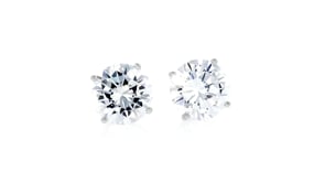 6.00 ct. t.w. CZ Stud Earrings in Sterling Silver