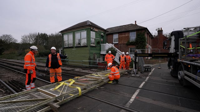 Wye and Chartham Railway Commissioning - corporate video production for AtkinsRéalis