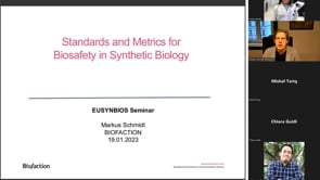 EUSynbioSeminar - Dr. Markus Schmidt