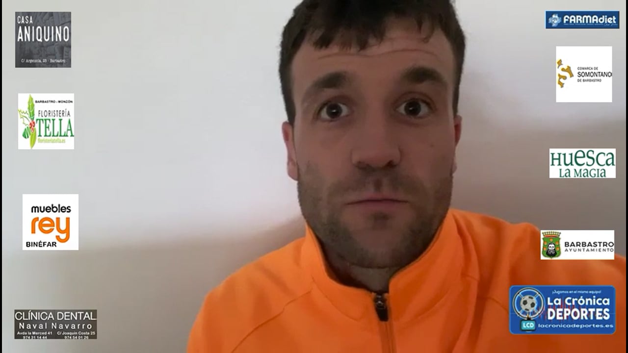 NÉSTOR ARILLA (Entrenador Ferranca) Almunia de San Juan 2-1 Peña Ferranca Tella / Jornada 23 / 1ª Regional Gr 2