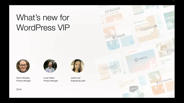 New Features for WordPress VIP Webinar | The Leading Enterprise ...