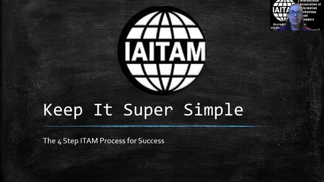 Keep It Super Simple – The 4 Step ITAM Process for Success