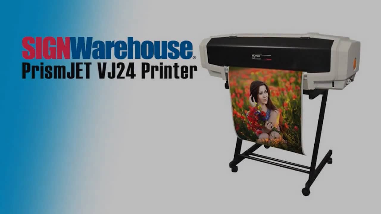PrismJET VJ24 - Part 2 - What can it print? on Vimeo