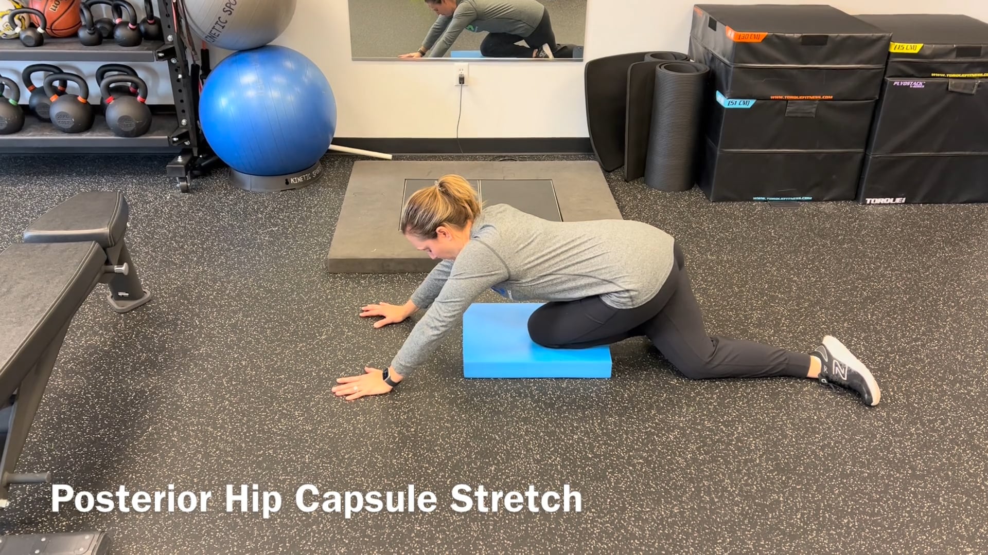 Posterior Hip Capsule Stretch