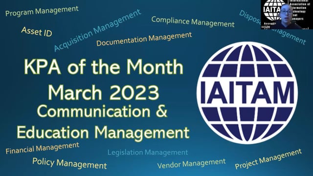 KPA of the Month: Communication & Education Management