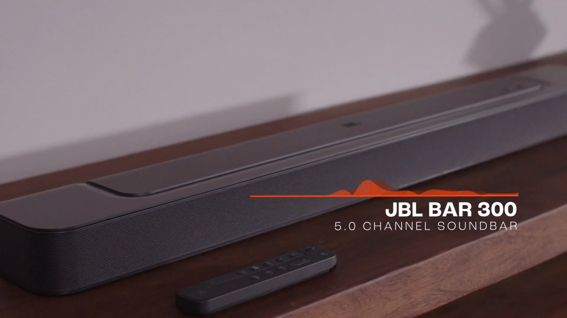 JBL BAR 300 5.0 Channel Compact All-in-One Soundbar with JBL BAR 300 5.0 Channel Compact All-in-One Soundbar with