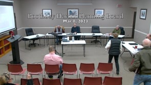 Boothbay Harbor Planning Board Mar 8, 2023