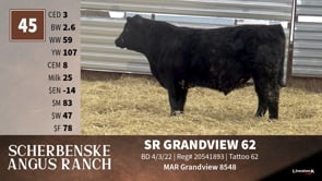 Lot #45 - SR GRANDVIEW 62