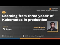 3 years of Kubernetes in production - Here's what we learned
