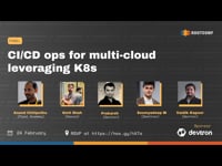 CI/CD Ops for multi-cloud leveraging K8s - panel discussion