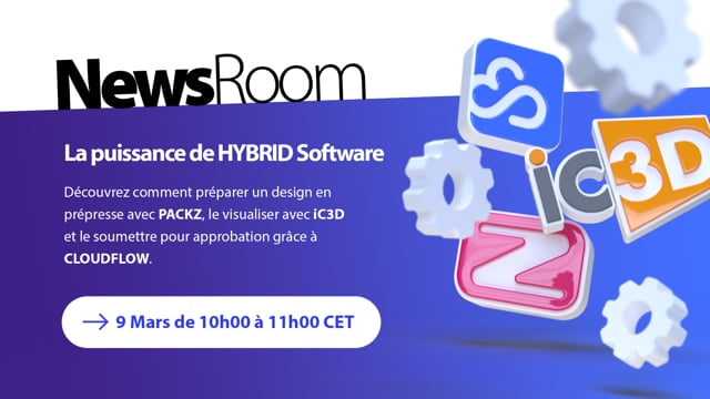 NewsRoom: Power of HYBRID Software (French)