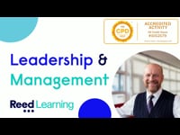 Why take Reed Learning&#39;s leadership &amp; management course?