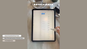 Procreate Kawaii Dreamland Brushes, a Brush Add-On by Artbykimmyw (Thumbnail 5 of 11)