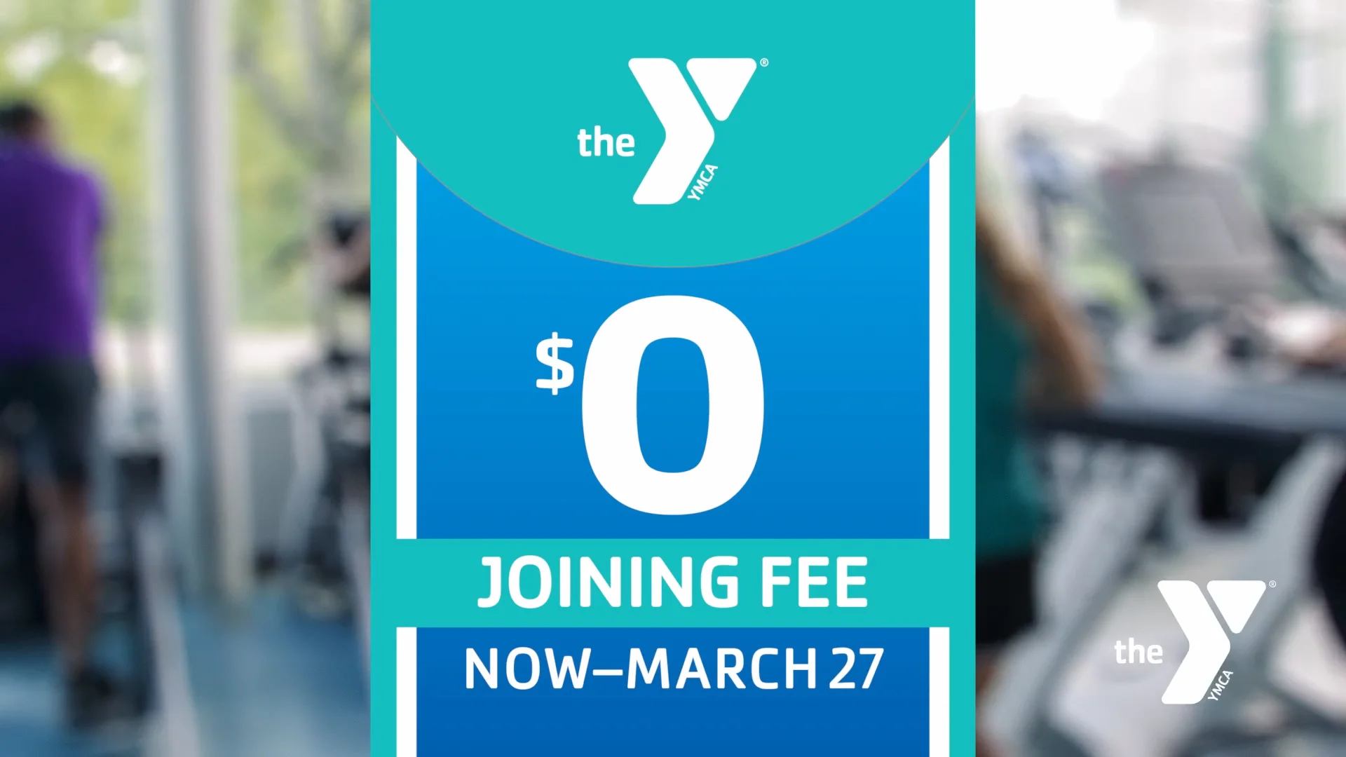 YMCA March 2023 No Joining Fee Promo on Vimeo