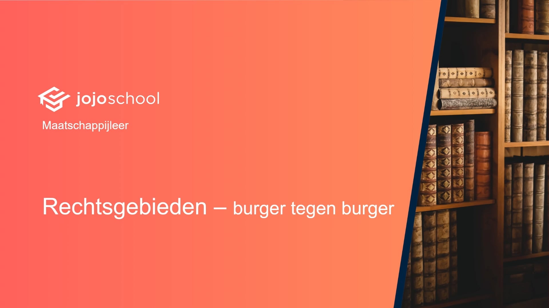 Rechtsgebieden - burger tegen burger