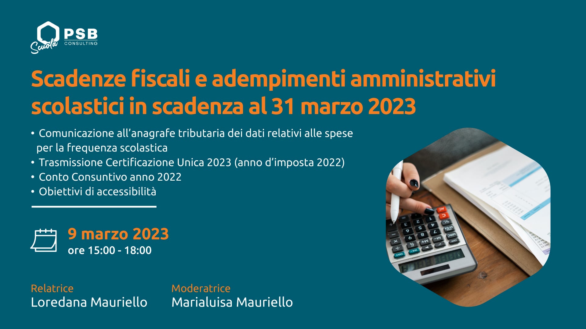 Scadenze Fiscali E Adempimenti Amministrativi Scolastici In Scadenza Al ...