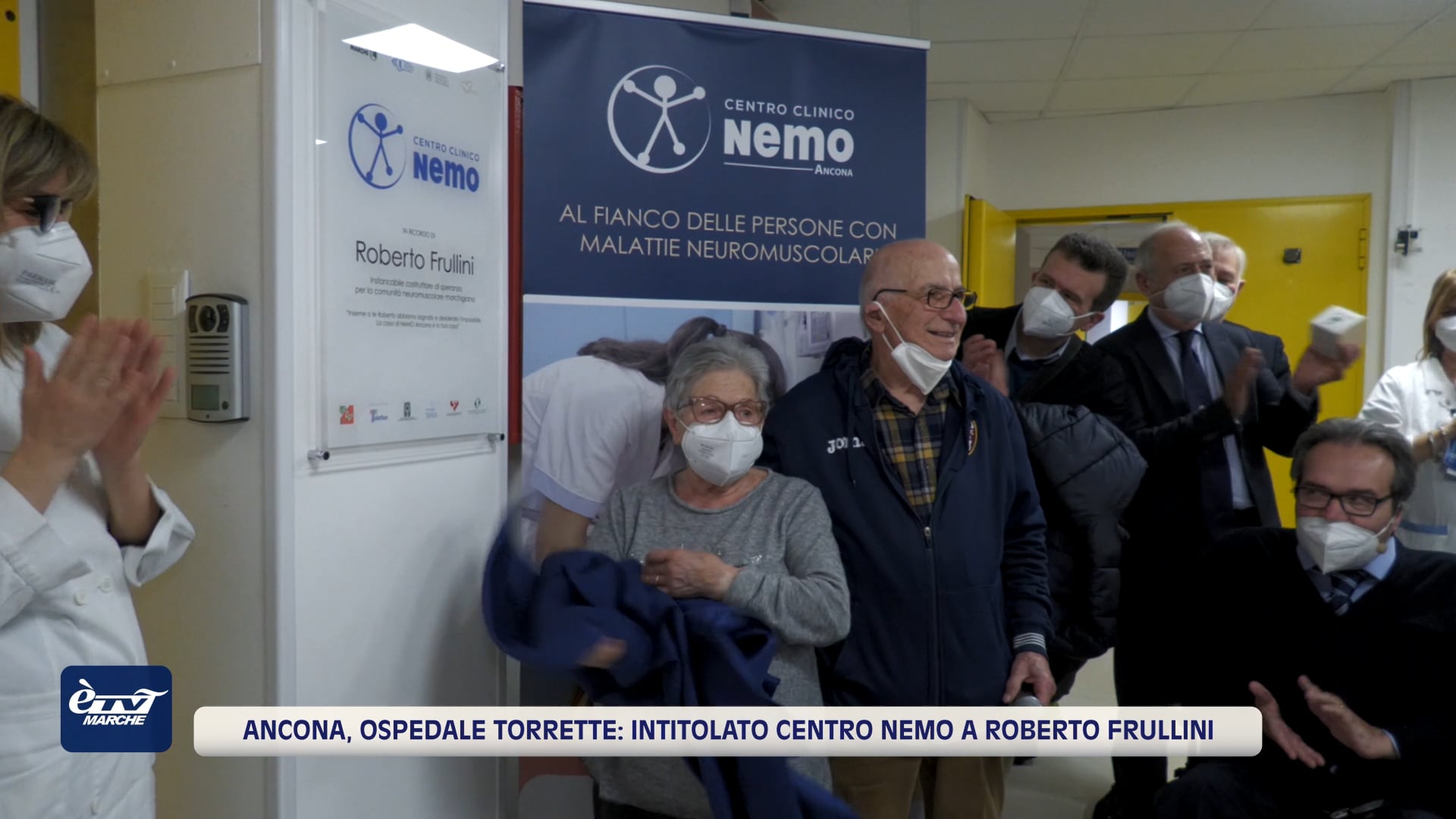 Ancona, ospedale Torrette: intitolato Centro NeMo a Roberto Frullini - VIDEO