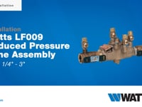 Watts Series LF009 3/4 in. Cast Copper Silicon Alloy NPT Backflow Preventer WLF009M3QTF at Pollardwater