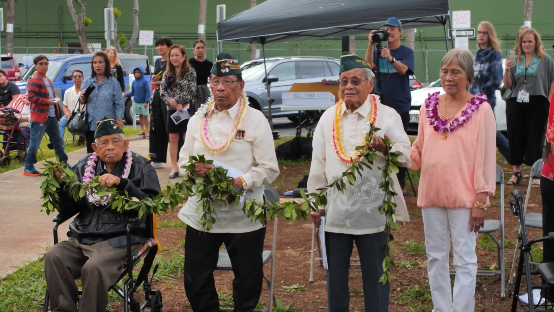 Filipino Veterans of WWII Monument dedicated at Waipahu Public