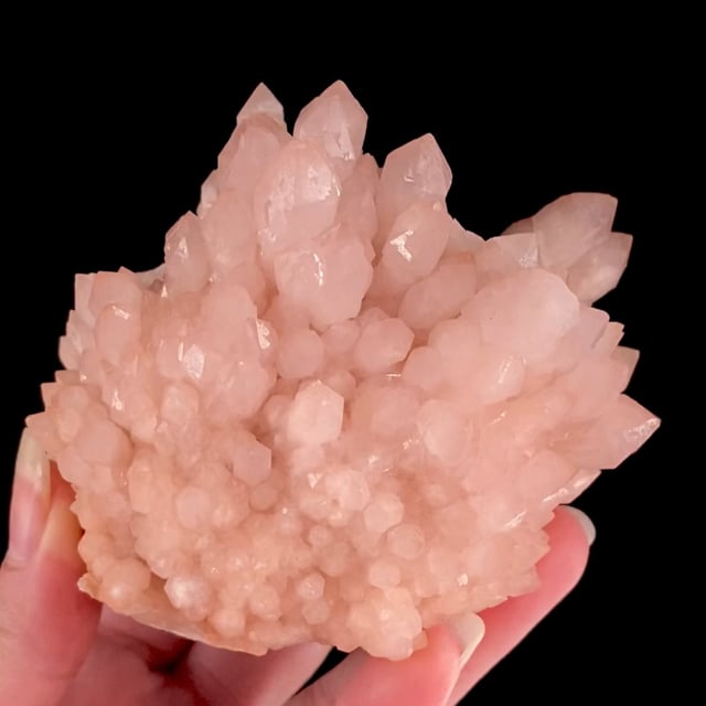 Pink Quartz (rare color and locality)