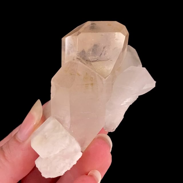 Topaz (GEM crystal) with Quartz and Microcline