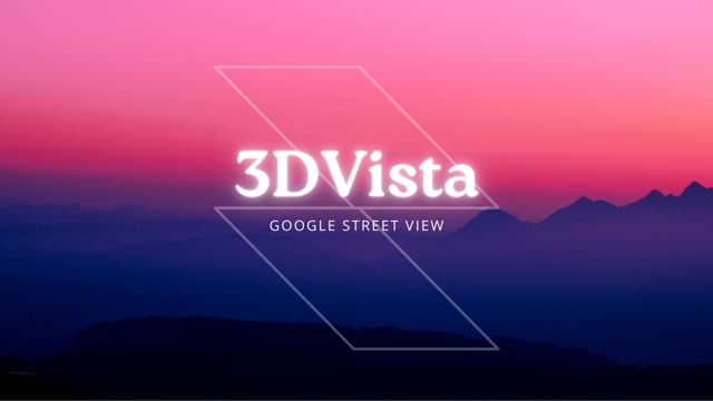 3DVista - Google Street View