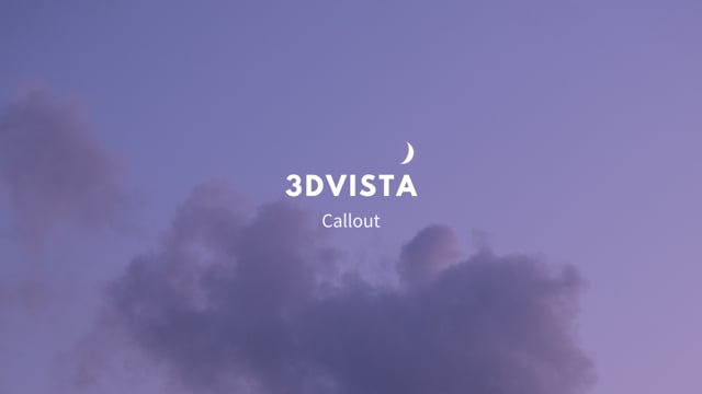 3DVista - Callout