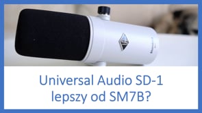 Profesjonalny mikrofon dynamiczny Universal Audio SD-1