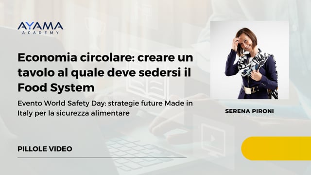 Economia circolare: creare un tavolo al quale deve sedersi il Food System