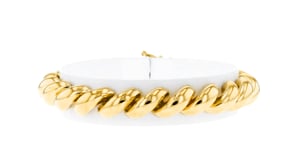 Italian 18kt Gold Over Sterling Silver San Marco Bracelet