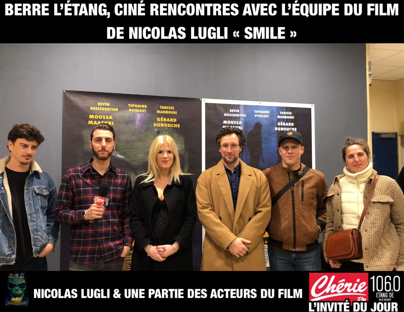 Interview CherieFm du film "SMILE c