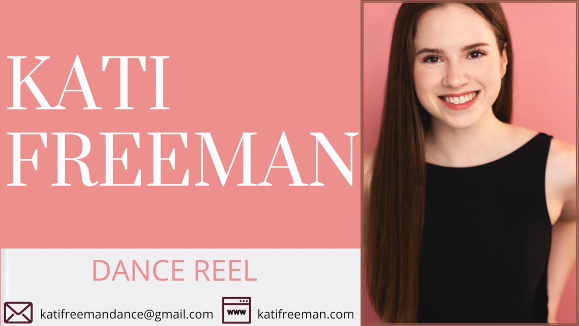Kati Freeman - Dance Reel 2023