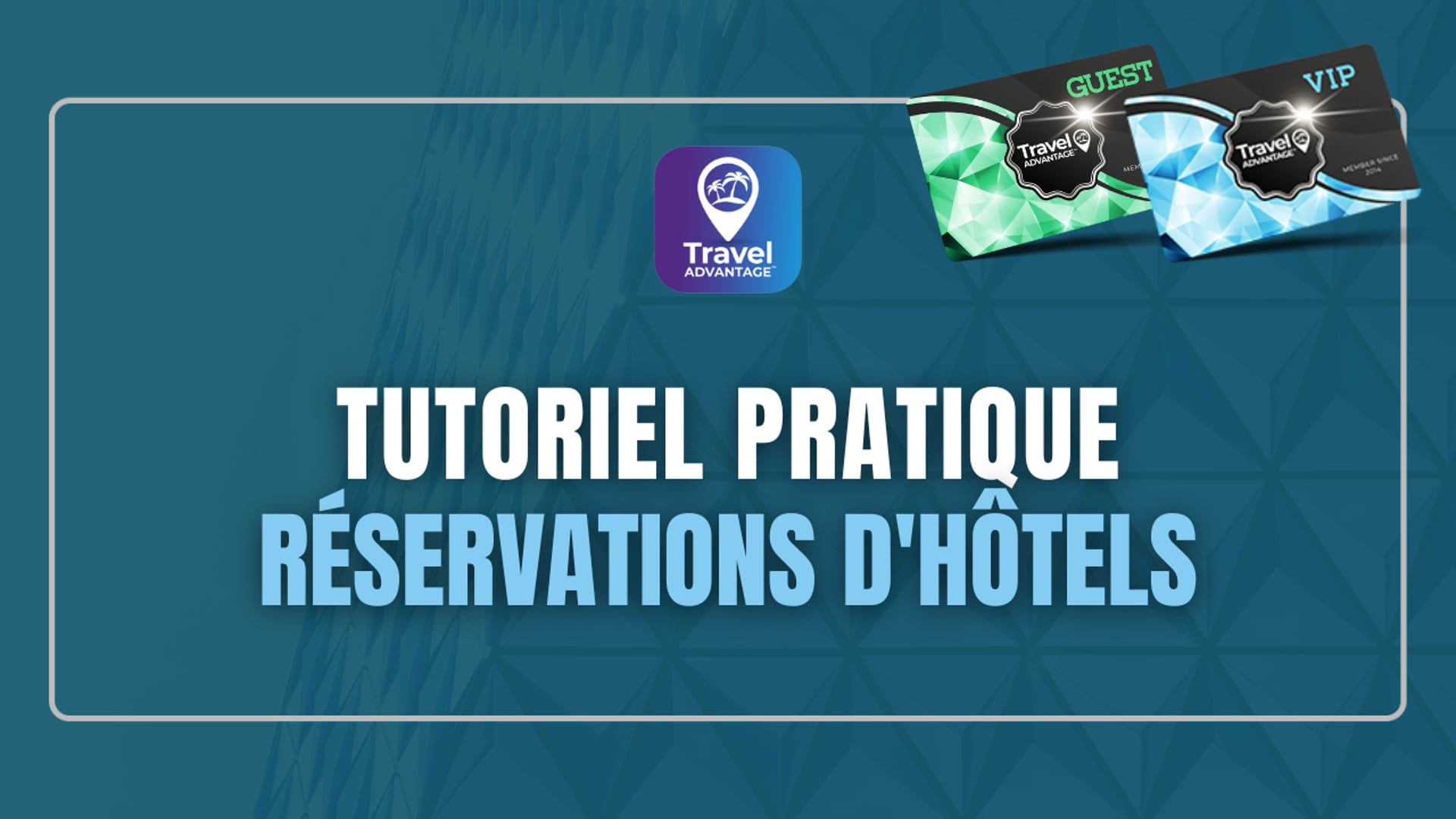 RÉSERVATIONS D'HÔTELS