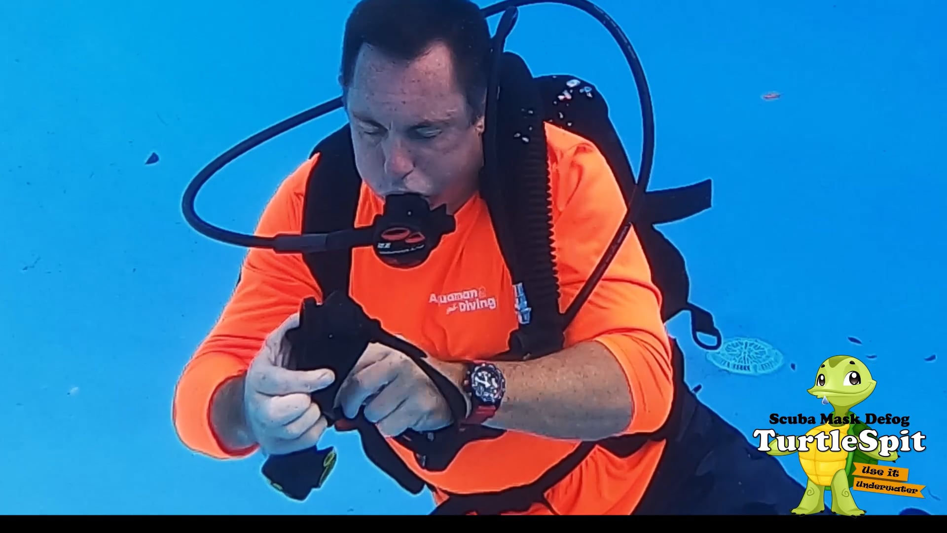 Turtle Spit Underwater Mask Defog