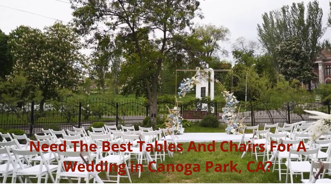 Party Rental Creation Tables And Chairs For A Wedding on Vimeo