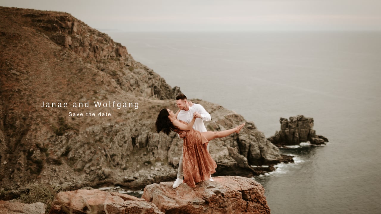 Janae & Wolffgang — Cabo wedding videography, Save the Date Film · Cabo