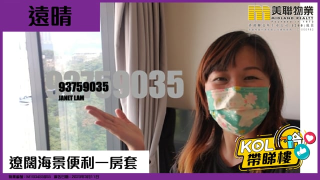 遼闊海景便利一房套