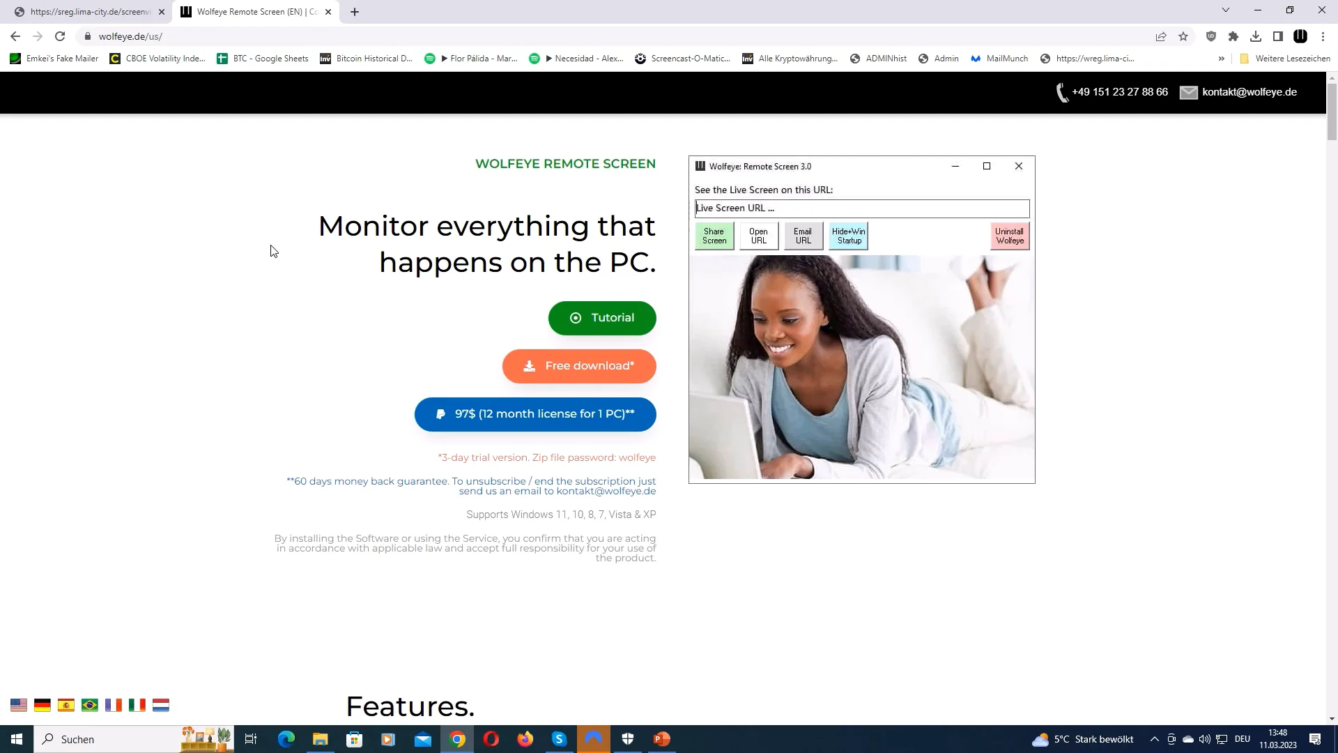 Wolfeye Remote Screen Tutorial