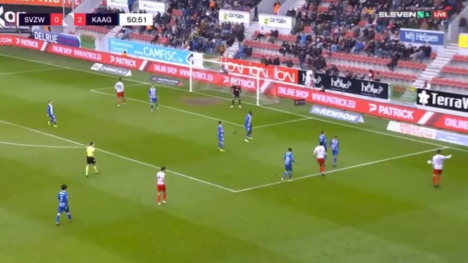 Gift Orban 1st Goal Vs Zulte Waregem On Vimeo