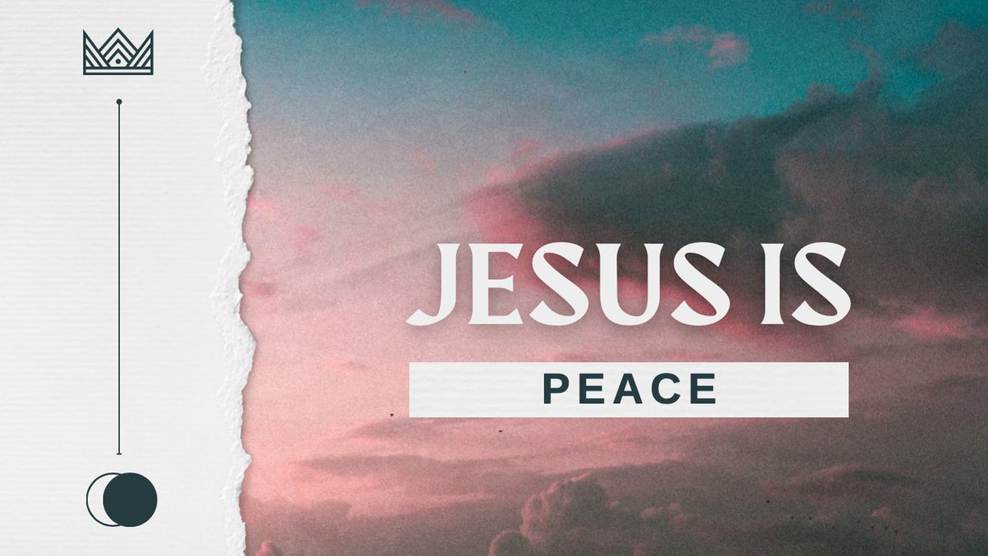 Mar 12, 2023 - Jesus is Peace