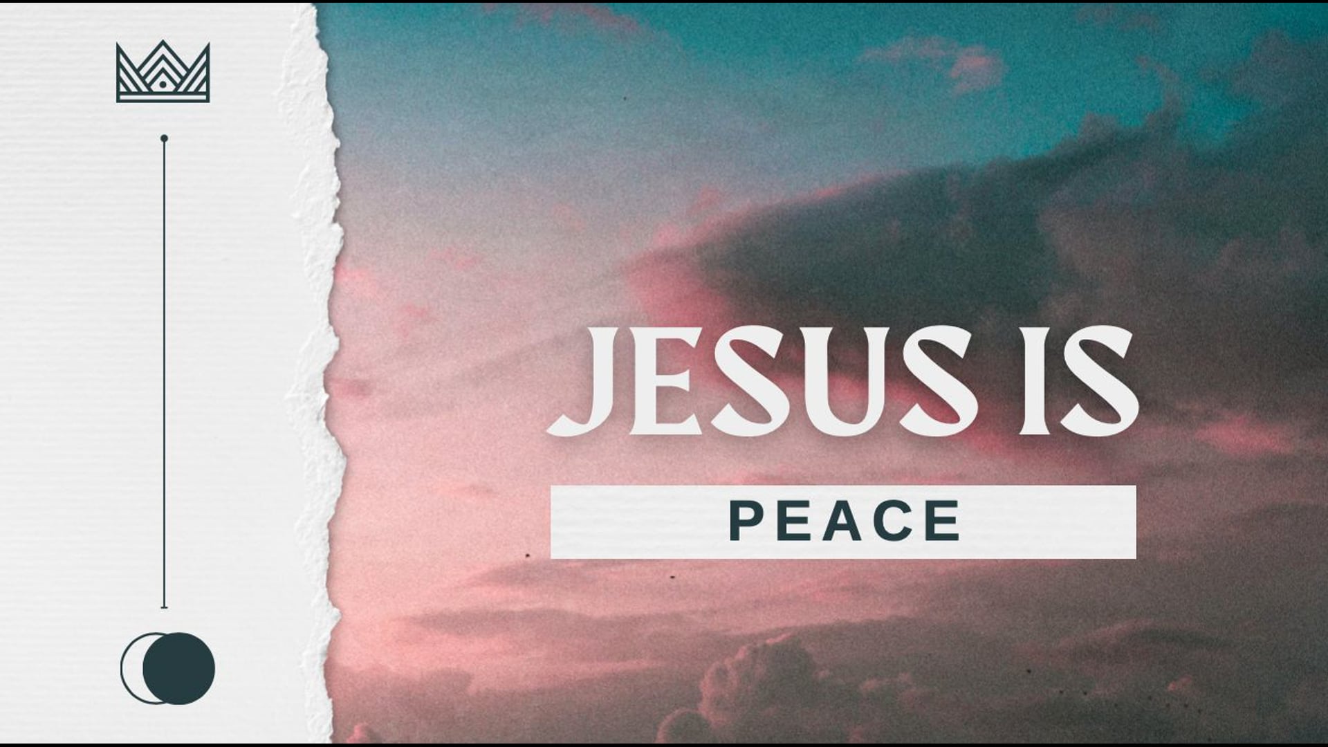 Mar 12, 2023 - Jesus is Peace