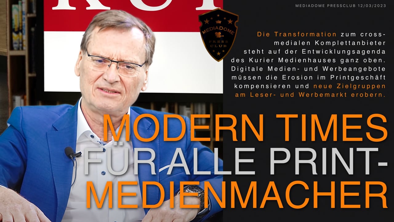 mediadome: Kurier Medienhaus &#8211; Modern Times für alle Print-Medienmacher