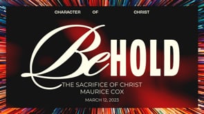 The Sacrifice of Christ