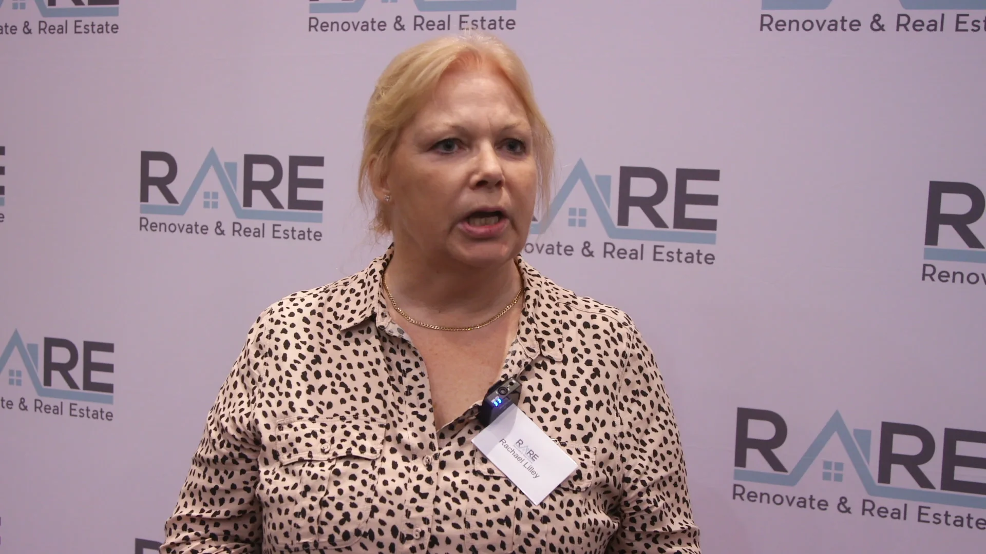 Video testimonial from Rachel