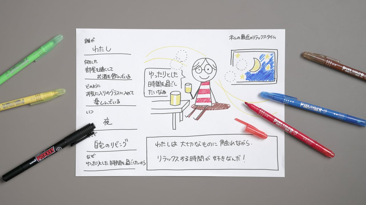 描き出して考えよう！できごとを読み解くシーンキャプチャ