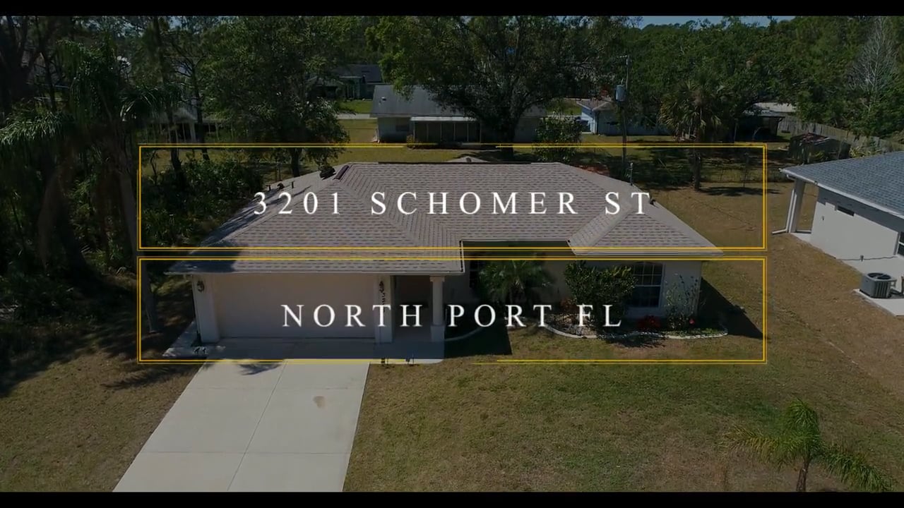 3201 Schomer St, North Port, FL on Vimeo
