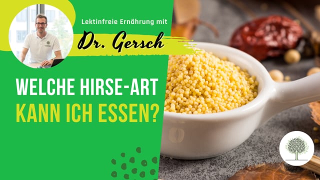 Sind Fingerhirse und Perlhirse gut für eine lektinfreie Ernährung?