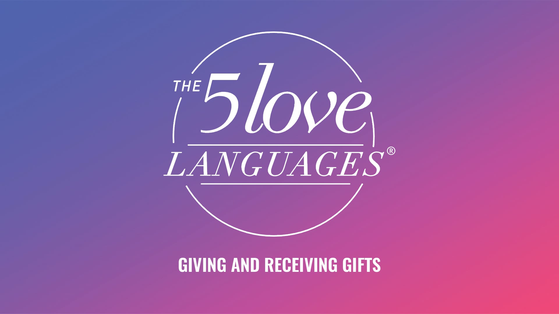 Giving and Receiving Gifts